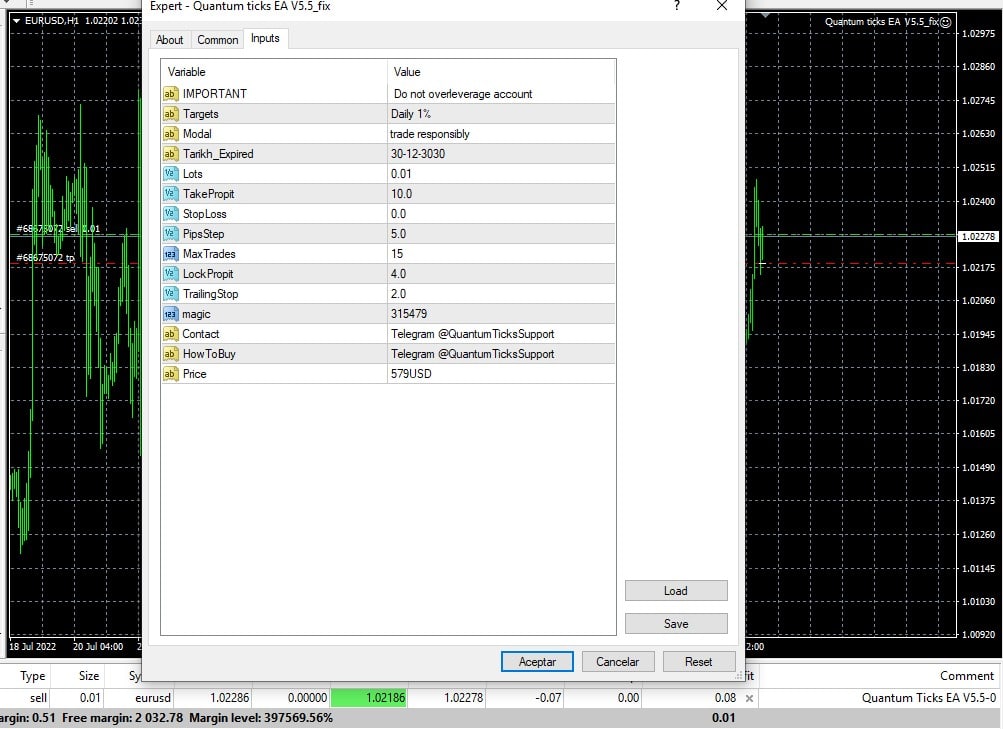 Quantum Ticks V5.5 MT4 1420+