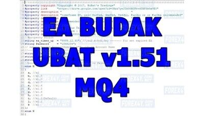 EA Budak Ubat v1.51 MQ4 Source Code