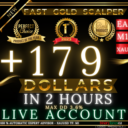 Fast M1 Gold Scalper EA MT4 fix version