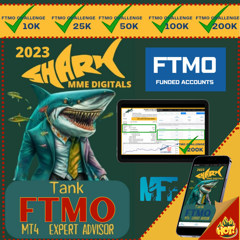 Forex SharkTank FTMO Challenge EA MT4 fix version